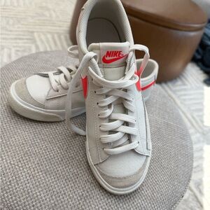 Nike White and Bright RedSneakers
